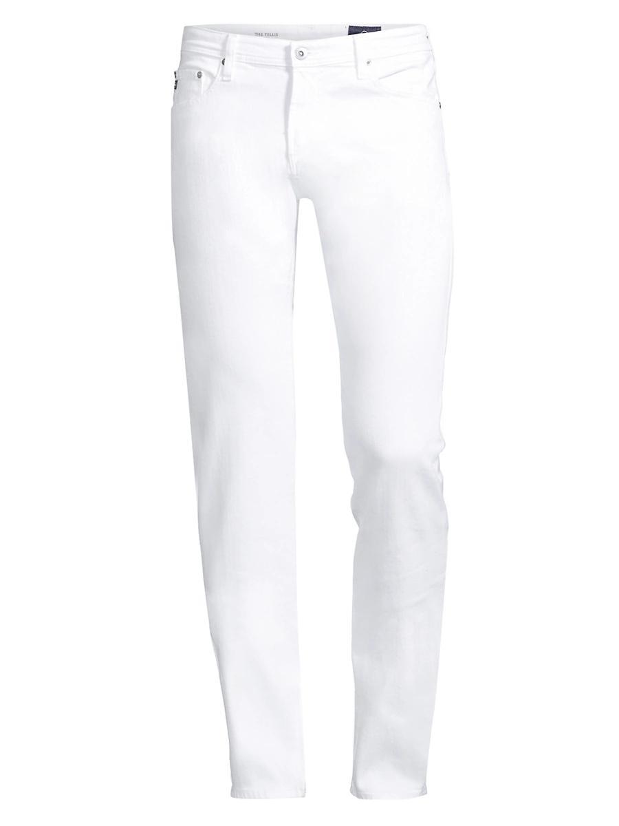 Ag Tellis 34 Slim Fit Jeans in White Product Image