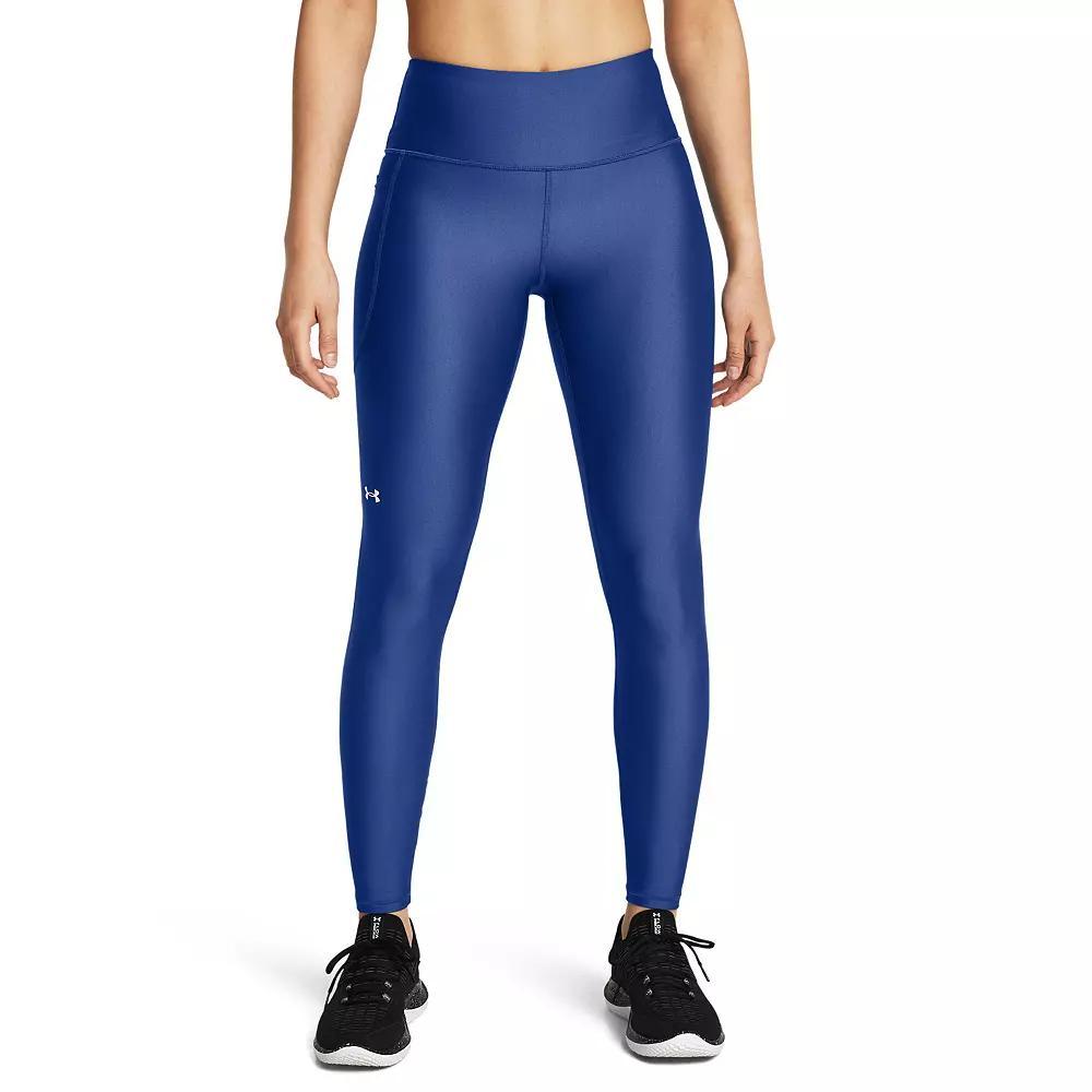 Women's Under Armour Tech High-Waisted Leggings, Size: XS Tall, Tech Blue Product Image