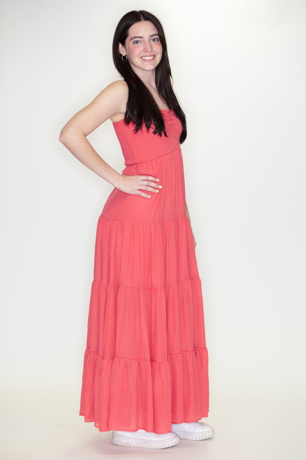 Smocked Maxi Dress Product Image