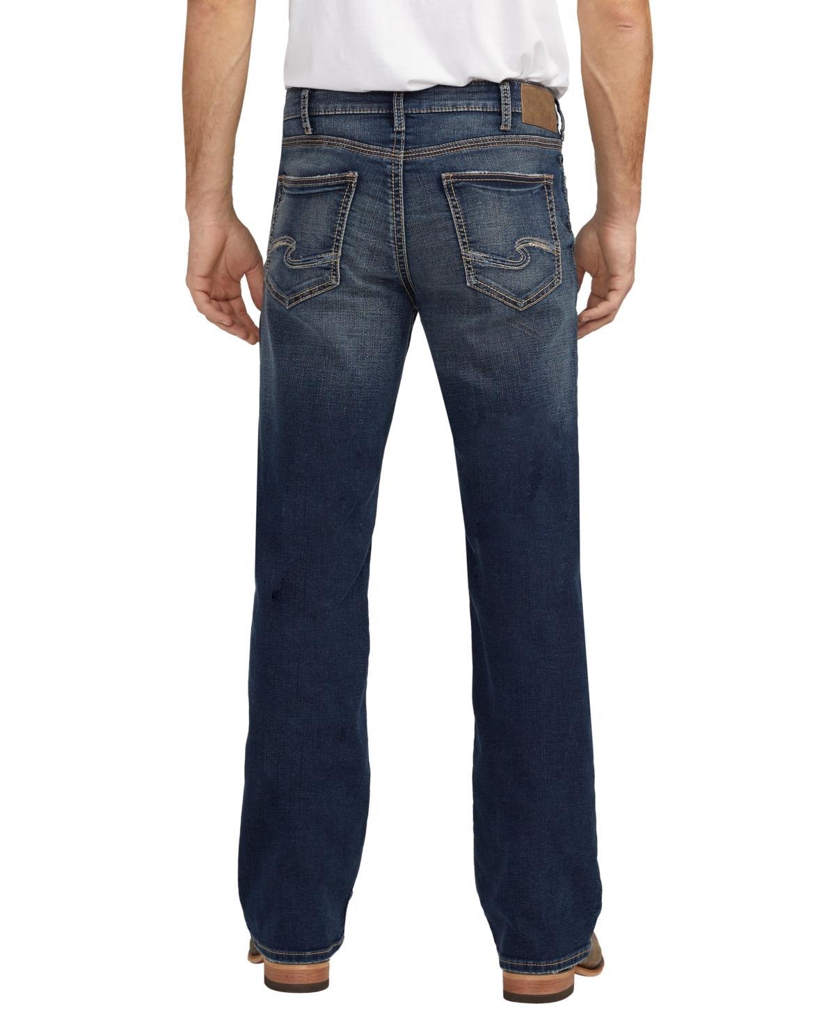 Silver Jeans Co. Mens Zac Relaxed Fit Straight Leg Jeans Product Image