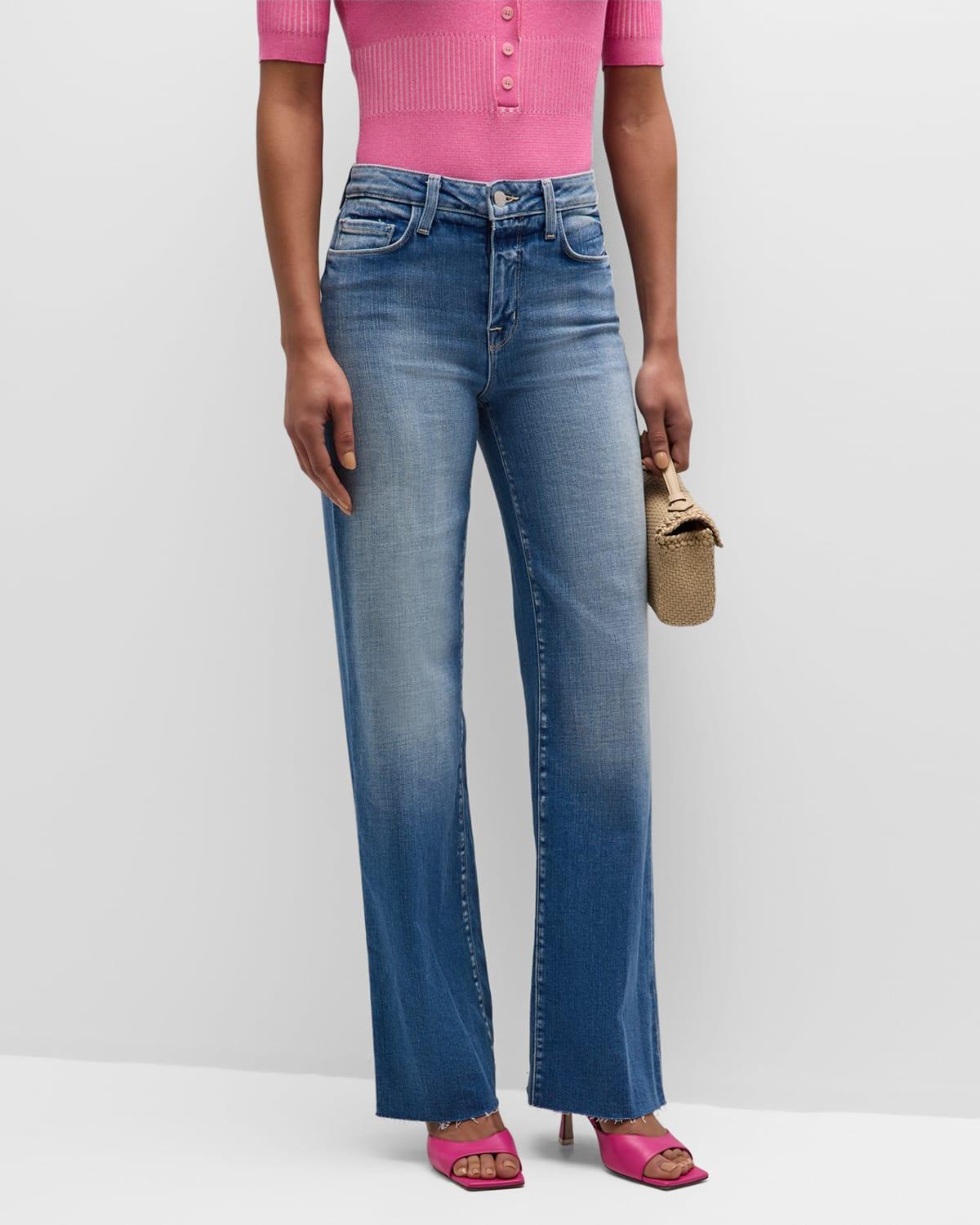 Scottie High Rise Wide-Leg Jeans Product Image