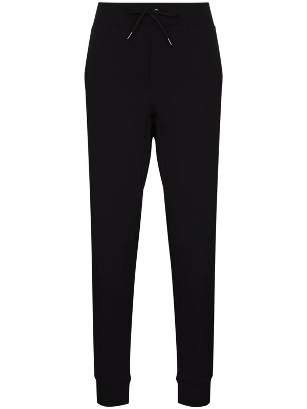 POLO RALPH LAUREN Black Logo Tapered Track Pants Product Image