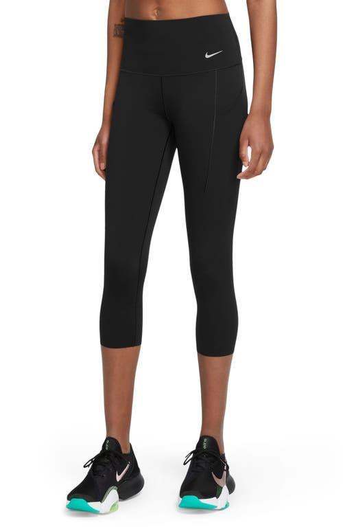 Nike Womens Dri-FIT Universa High-Waisted Cropped Leggings Product Image