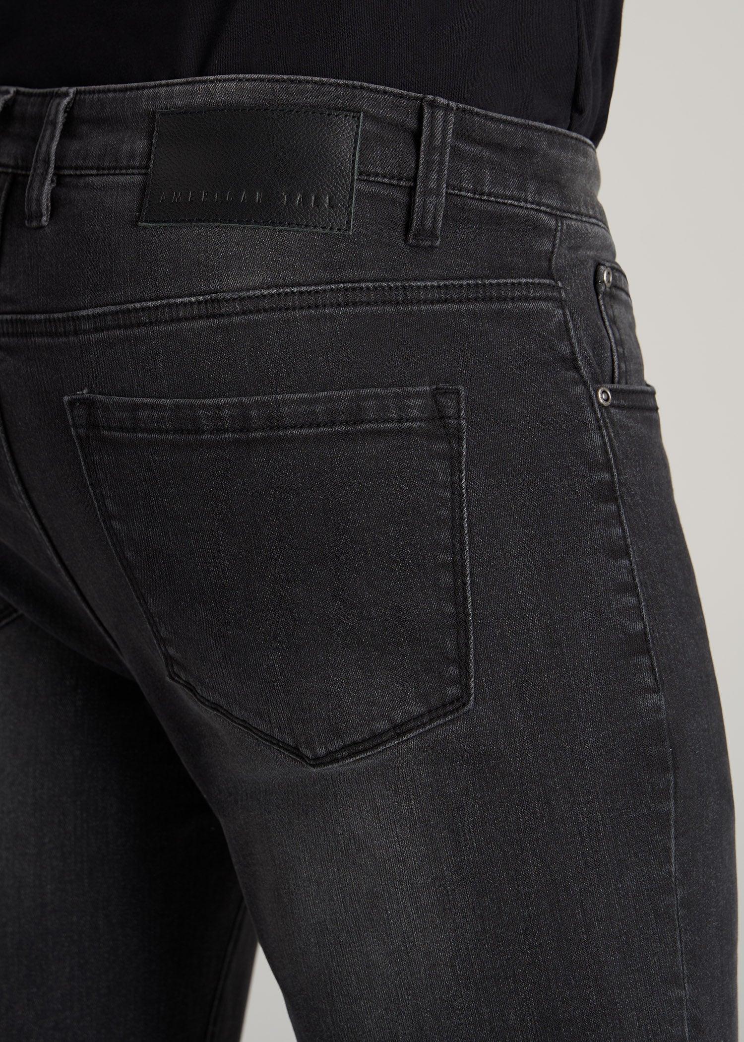 Travis SKINNY Jeans for Tall Men in Dark Smoke Product Image