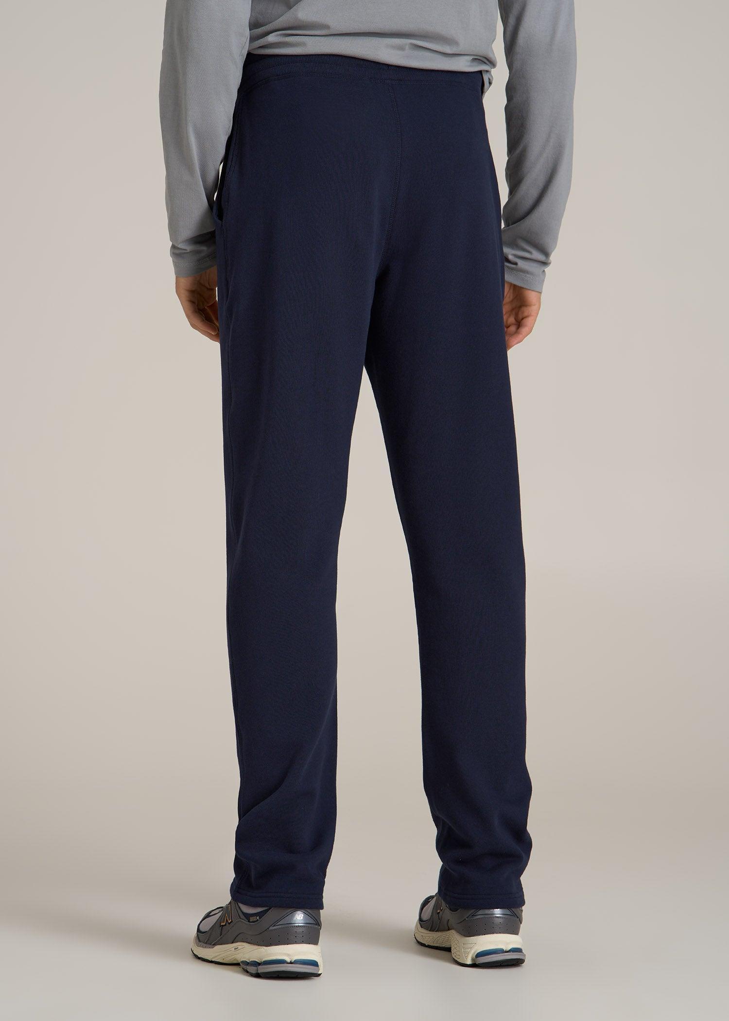 Wearever 2.0 Fleece Straight Leg Sweatpants for Tall Men in Evening Blue Product Image
