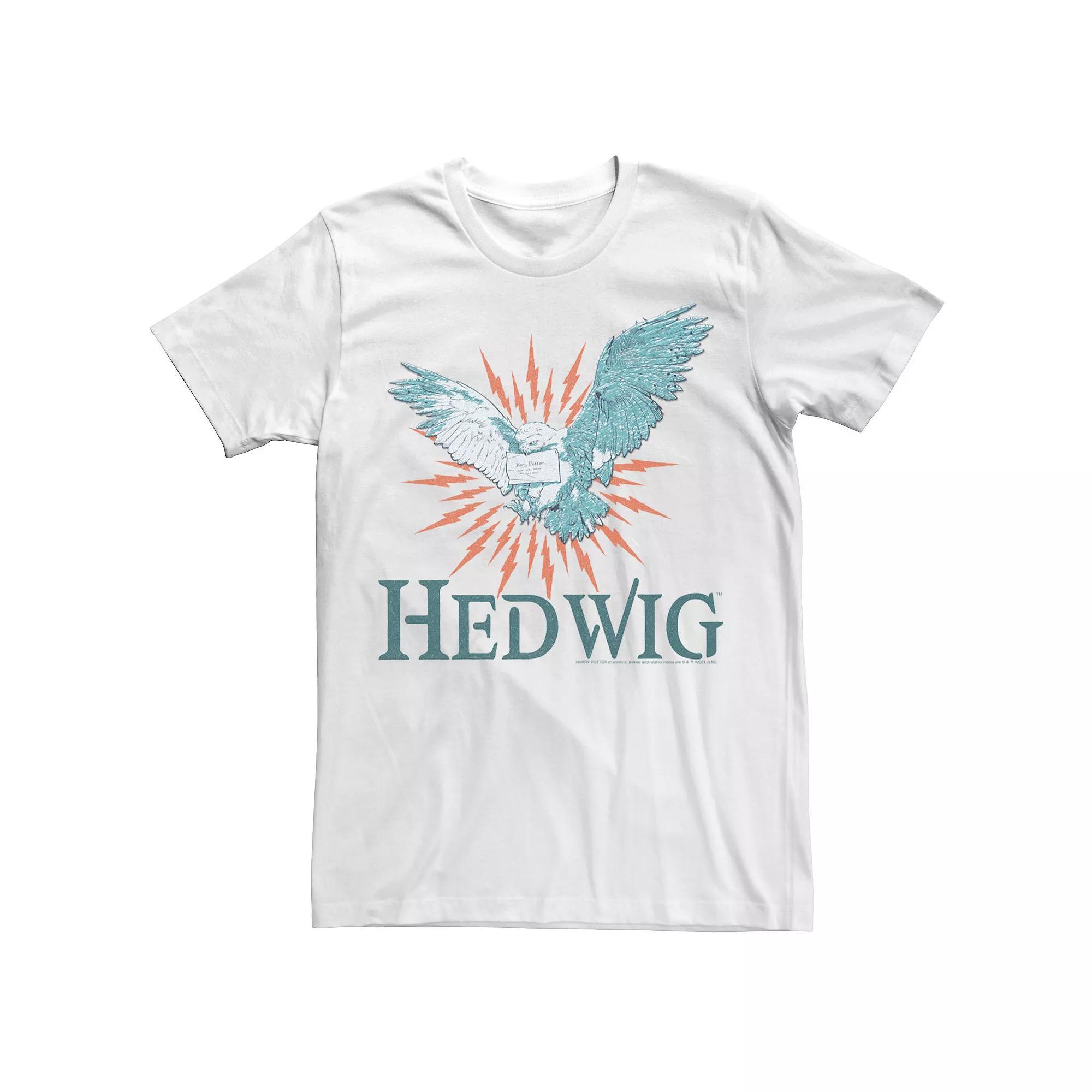 Men's Harry Potter Hedwig Mail Tee, Size: Small, White Product Image