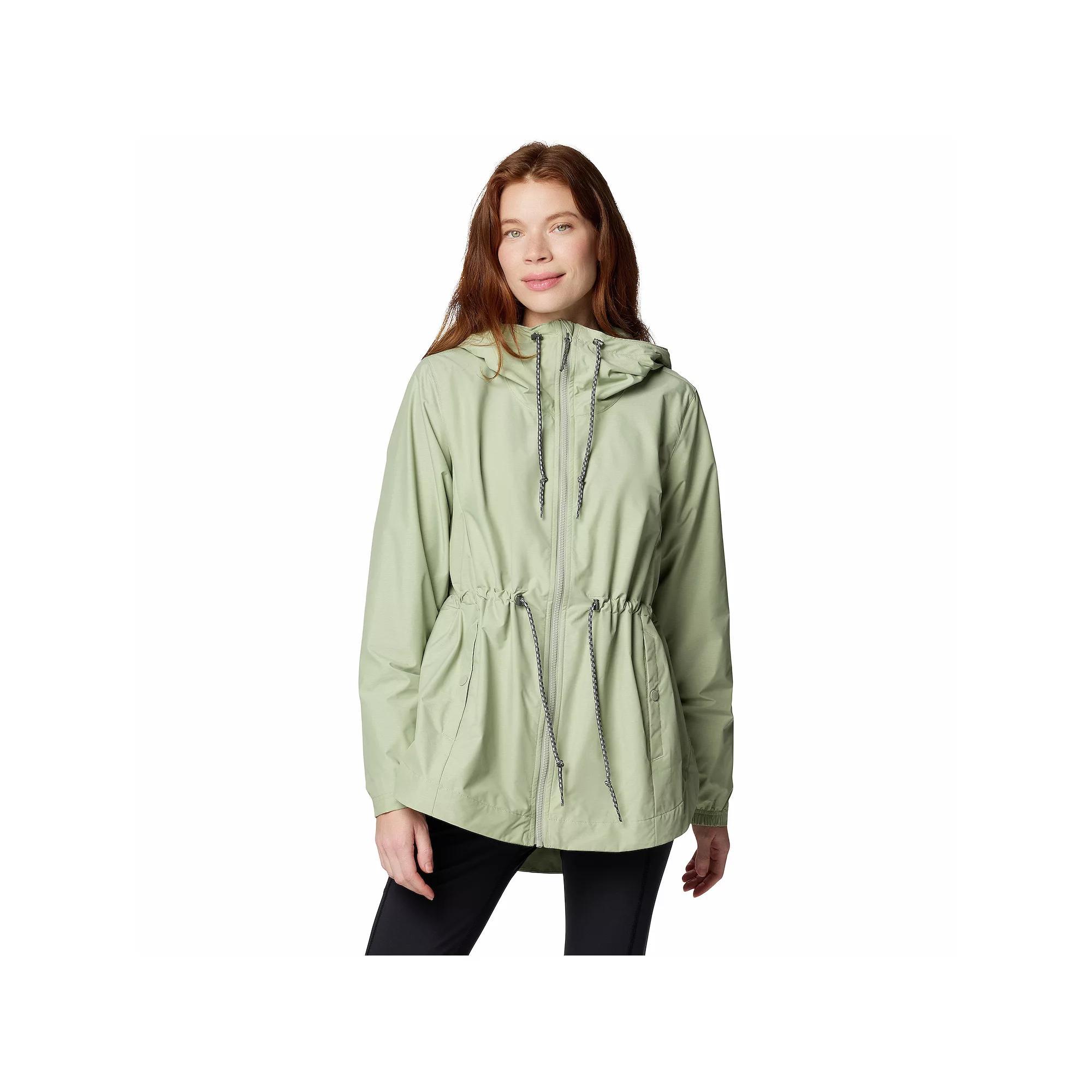 Women's Columbia Lillian Ridge II Rain Jacket, Size: Medium, Safari Product Image