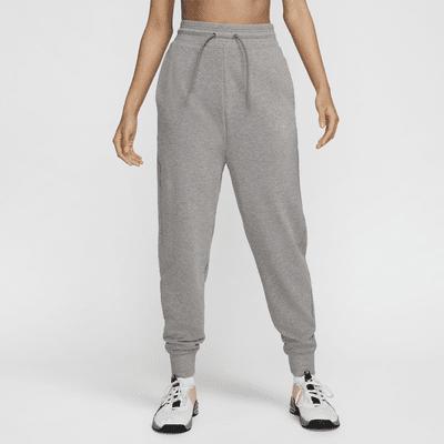 Nike Womens Dri-FIT One High-Waisted 7/8 French Terry Jogger Pants Product Image