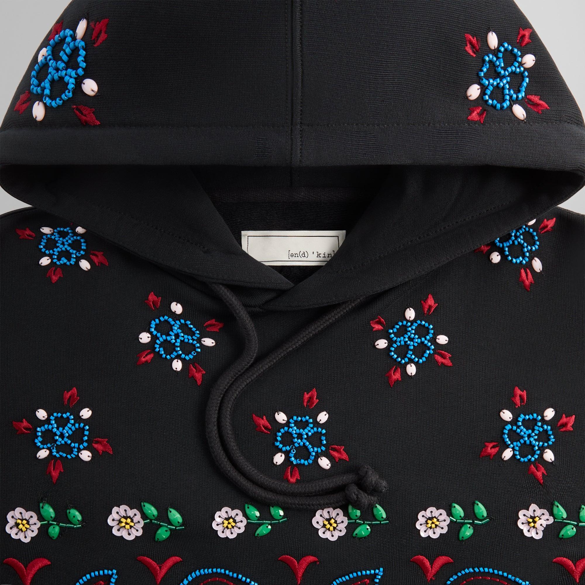 &Kin Paisley Floral Williams III Hoodie - Black Male Product Image