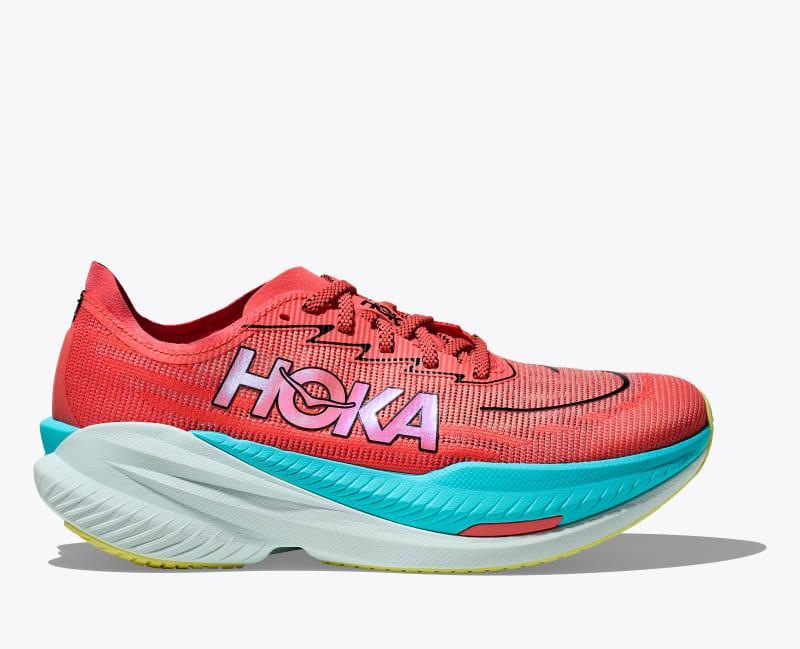 HOKA Men's Mach X 2 Shoes in Skyward Blue/Electric Cobalt, Size 8.5 W Product Image