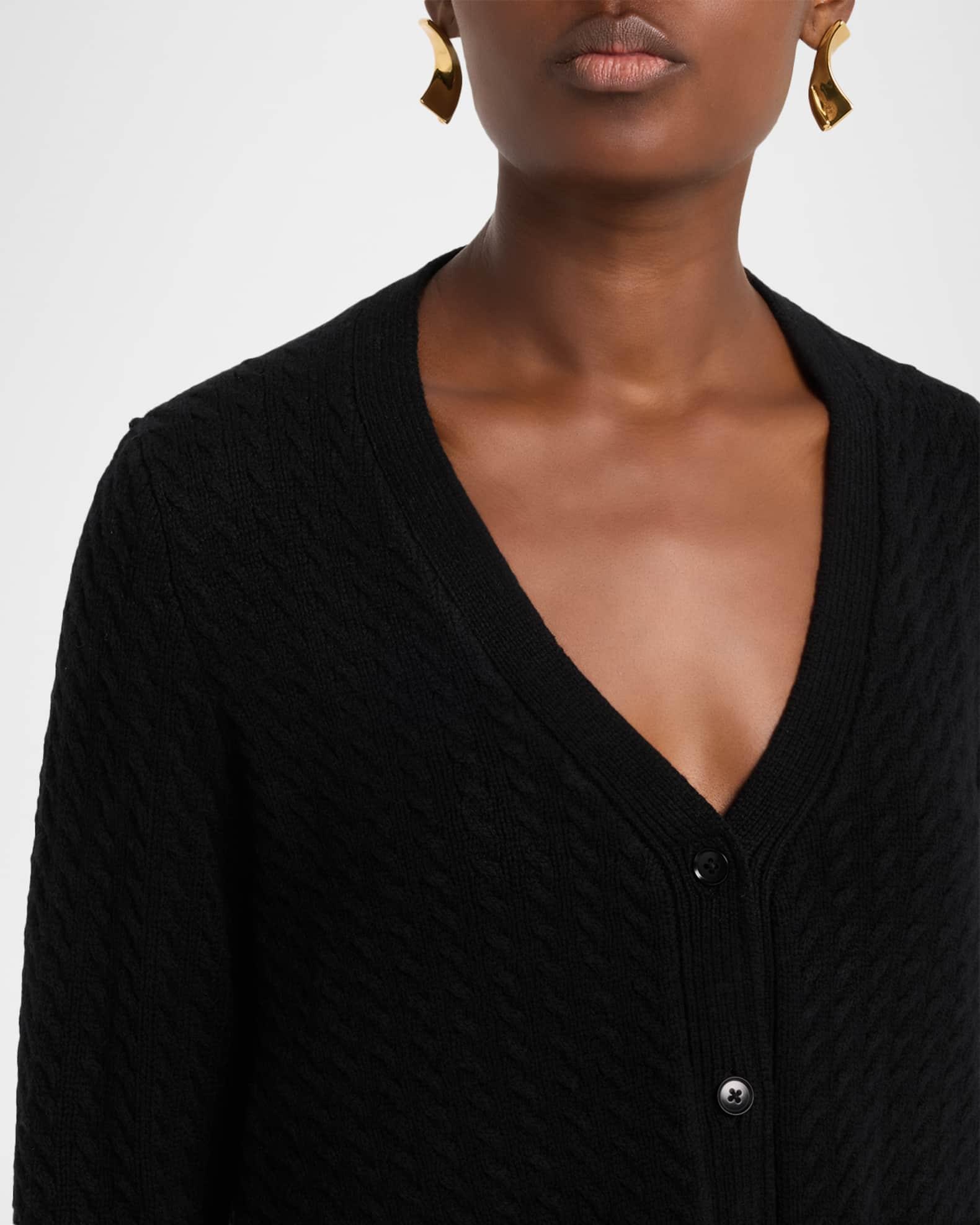Shanna Lace-Panel Cardigan  Product Image