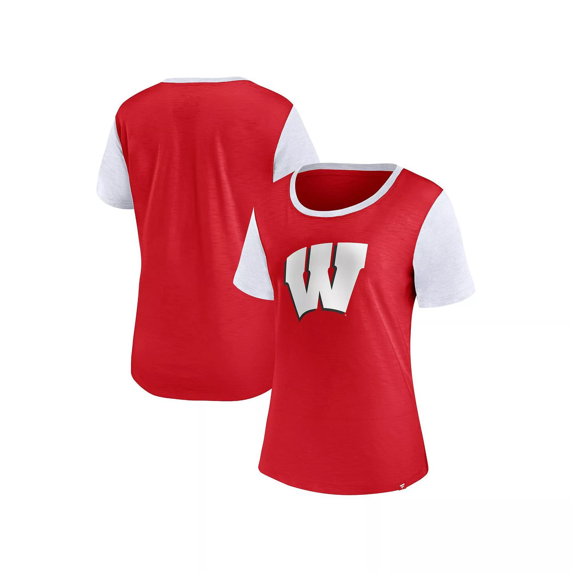 Womens Fanatics Branded Wisconsin Badgers Carver T-Shirt Product Image