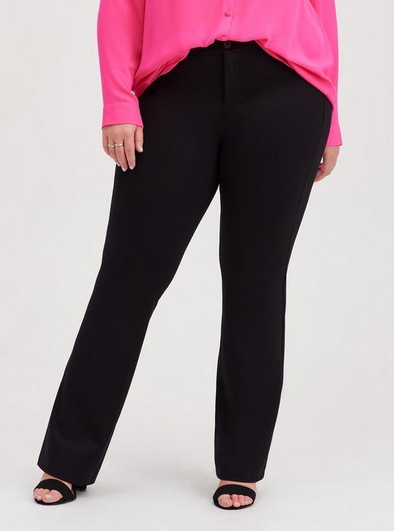 High-Rise Bombshell Bootcut Luxe Ponte Pant Product Image