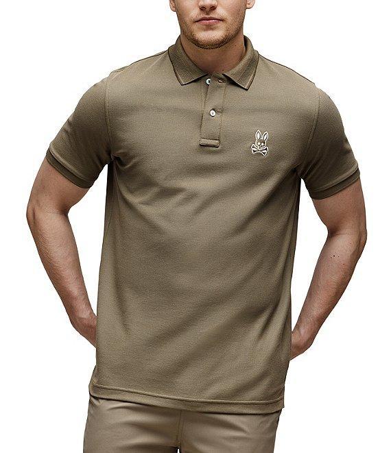 Psycho Bunny Ryder Pique Short Sleeve Polo Shirt Product Image
