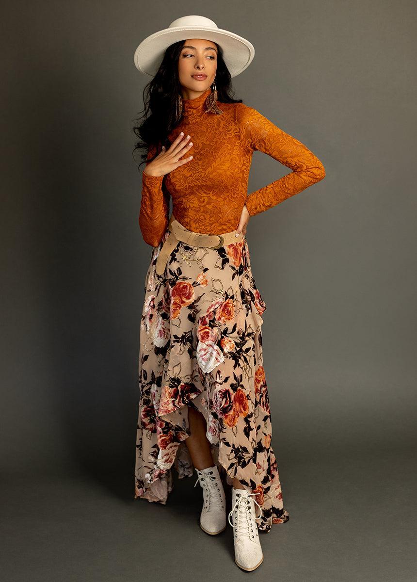 Iris Top in Spice Female Product Image