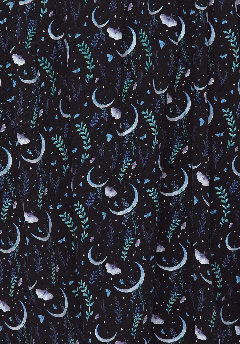Diana Moon Moth Mini Dress Product Image
