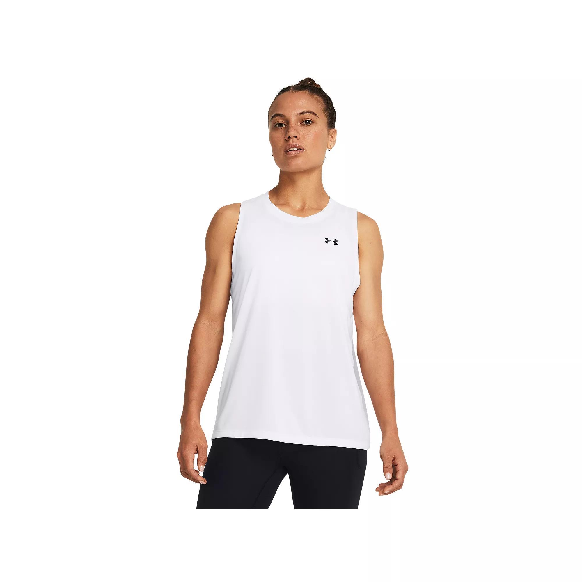 Women's Under Armour Tech™ Tank Top, Size: Small, White Product Image