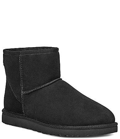 Mens Classic Heritage Suede & Shearling Classic Mini Bomber Boots Product Image