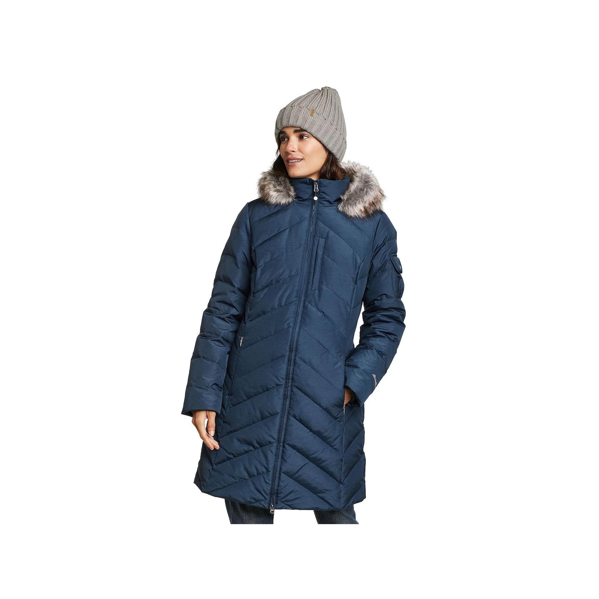 Women's Eddie Bauer Crystal Ridge Down Parka Jacket, Size: Large, Blue Product Image
