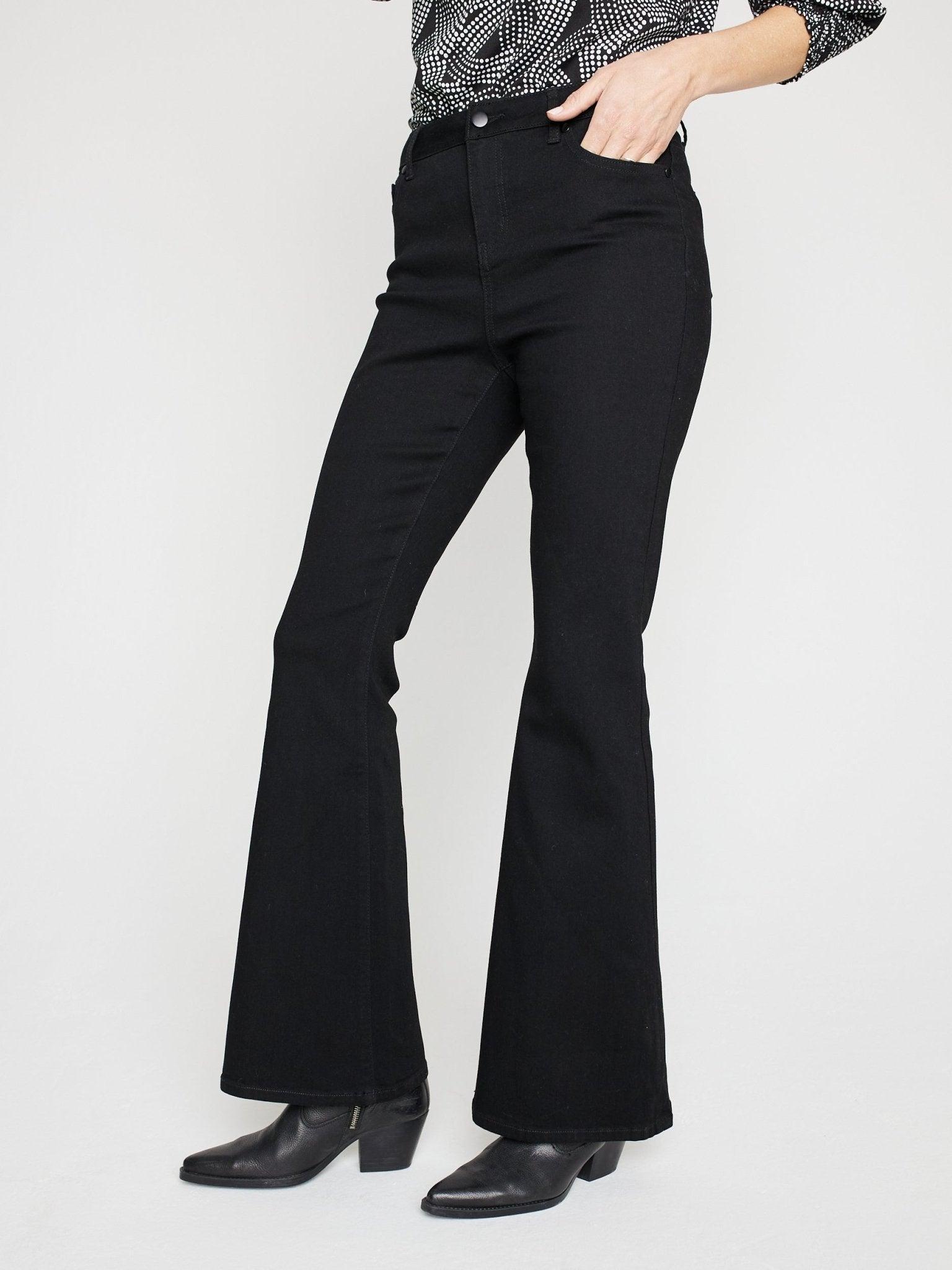Westport Signature High Rise Modern Flare Leg Jeans Product Image