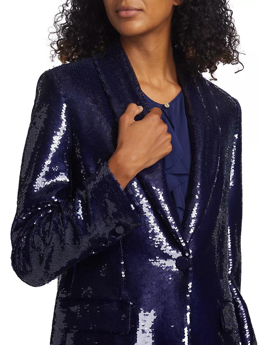 The Taylen Sequined Blazer Product Image