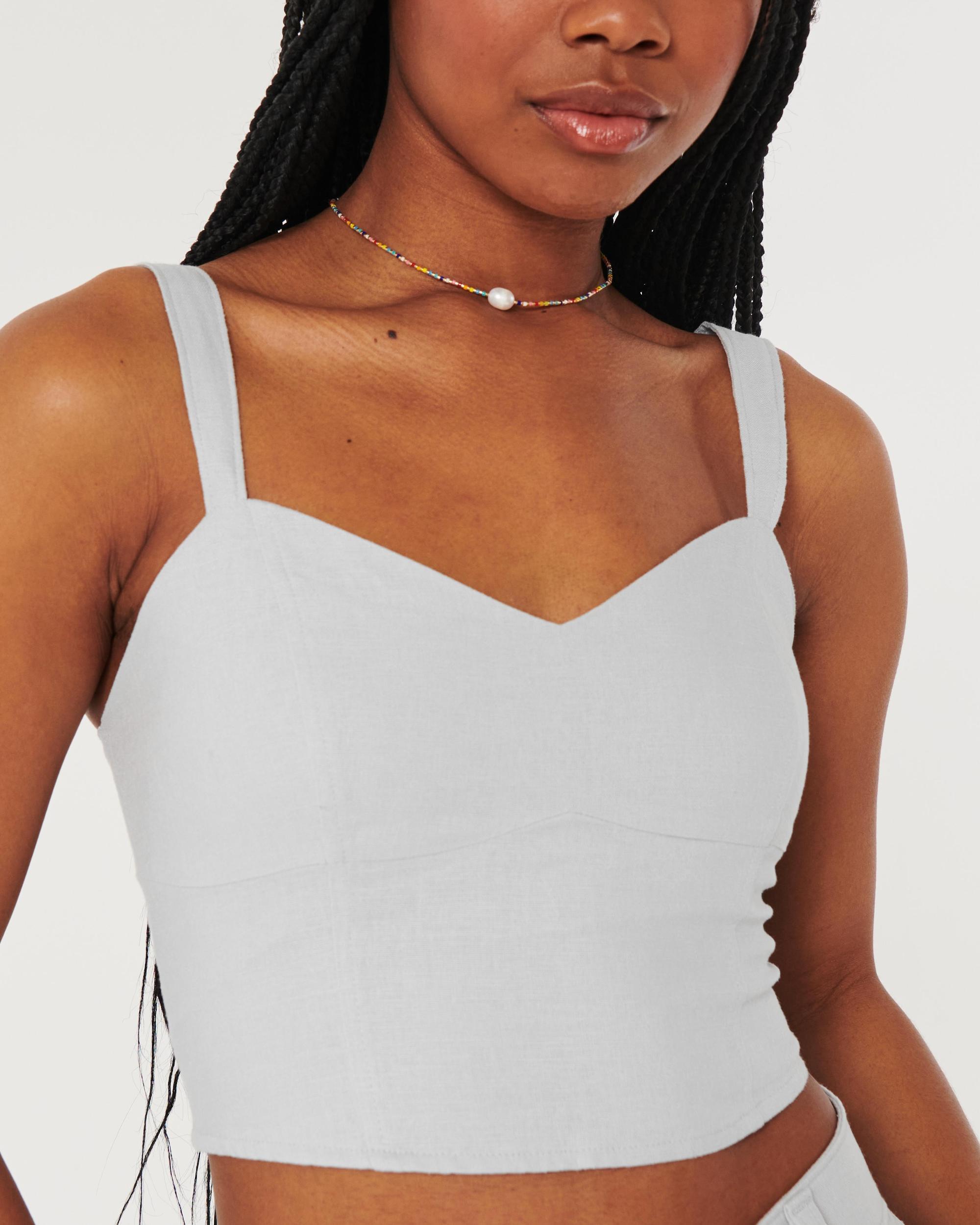 Linen-Blend Tank Product Image