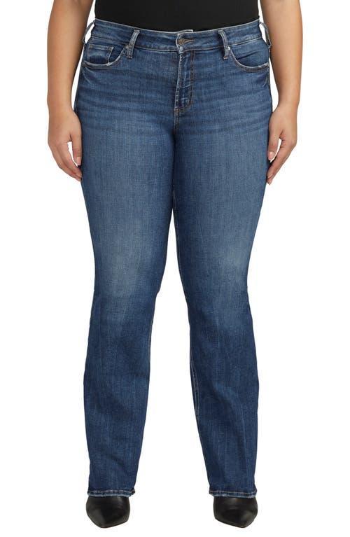 Silver Jeans Co. Plus Size Suki Mid Rise Slim Bootcut Jeans Product Image