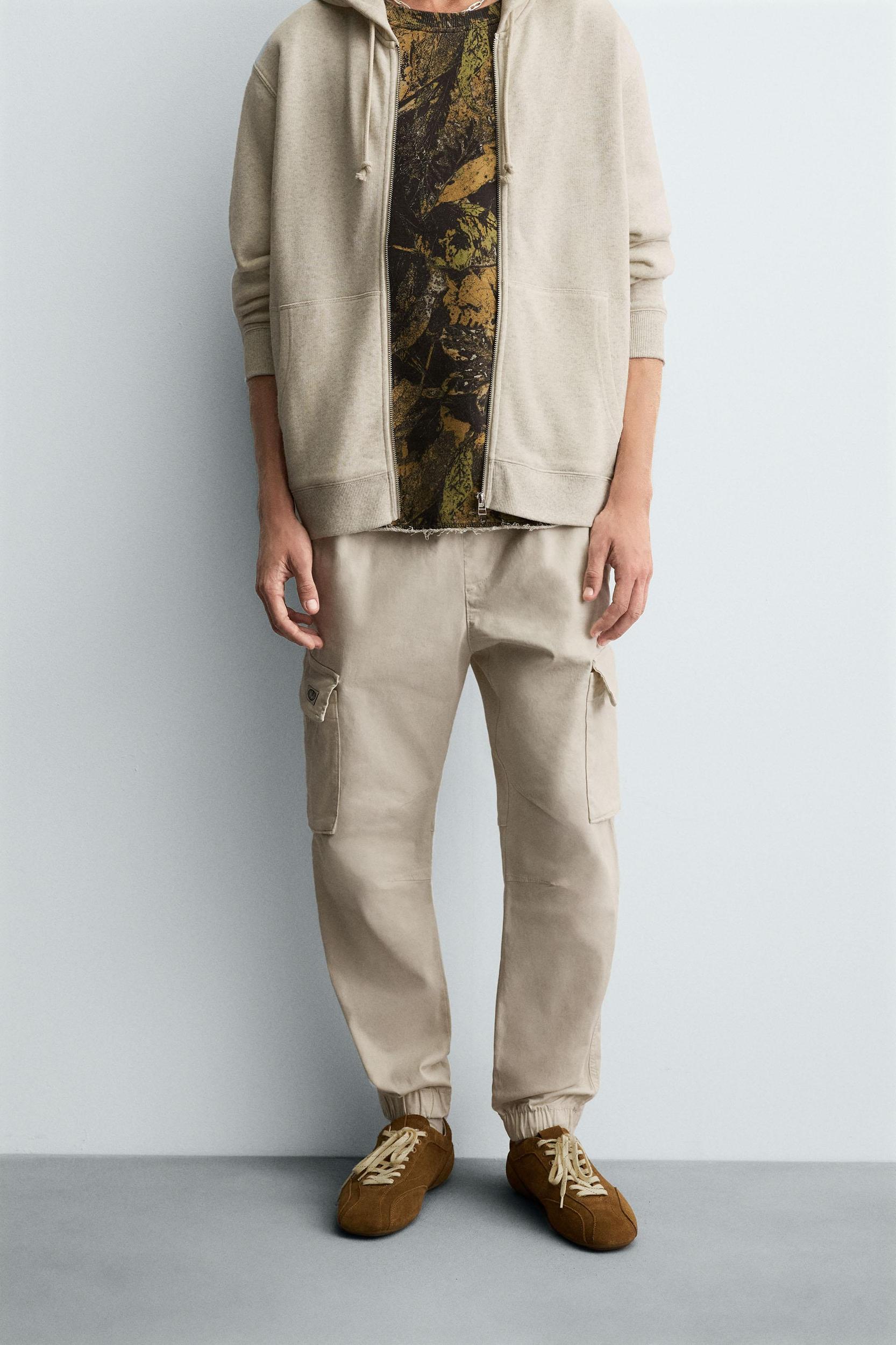 SLIM FIT CARGO PANTS Product Image