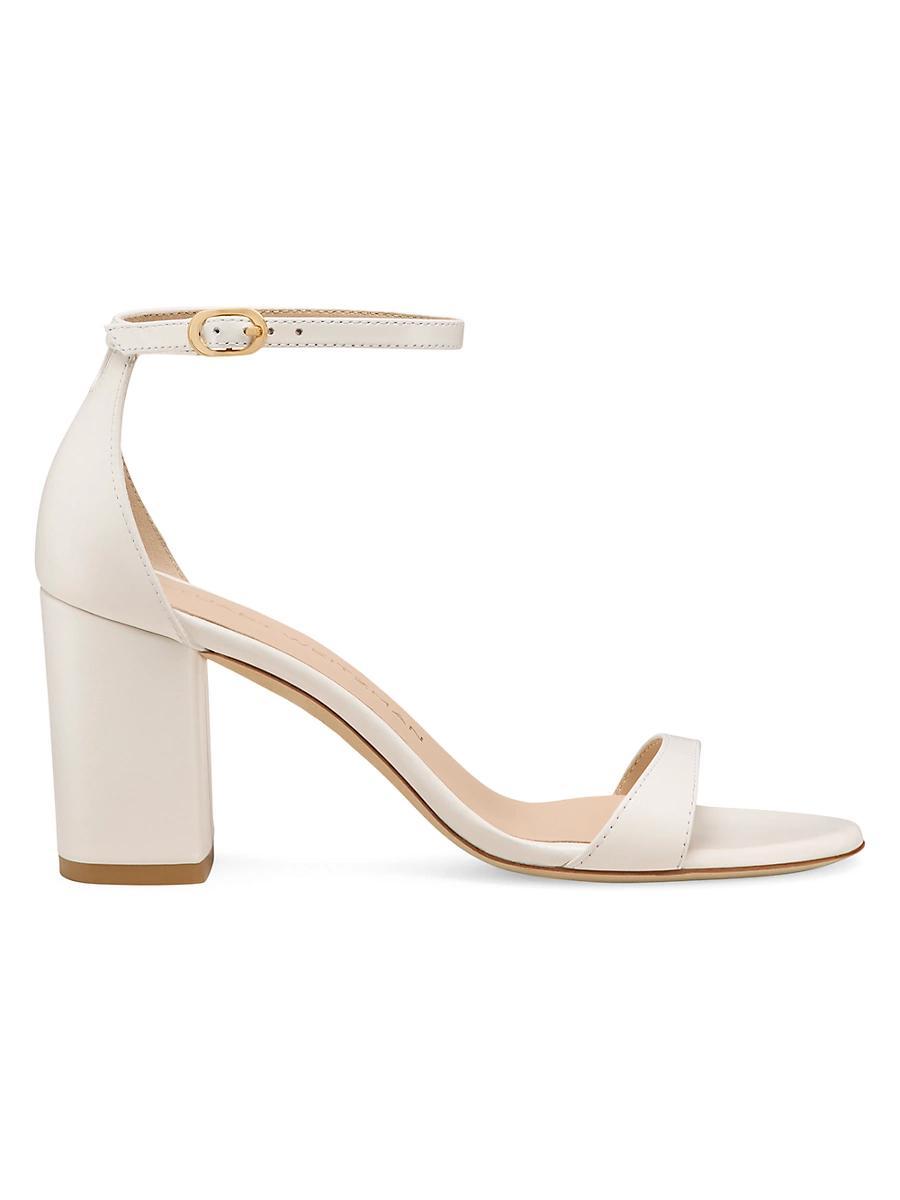 Stuart Weitzman Womens Nudist Block 75 Sandals Product Image