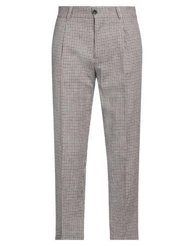 PT TORINO Man Pants Midnight Blue Size 33 Linen, Cotton, Viscose, Polyamide In White Product Image