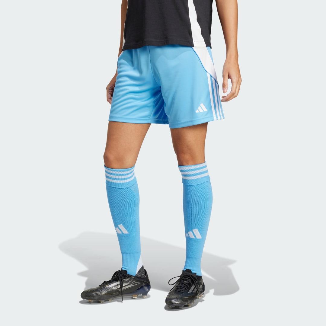 adidas Tiro 24 Shorts Blue Burst S Womens Product Image