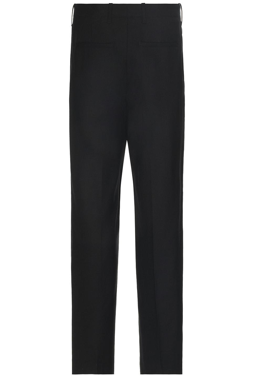 OUR LEGACY Borrowed Chino In Black Panama Wool Product Image