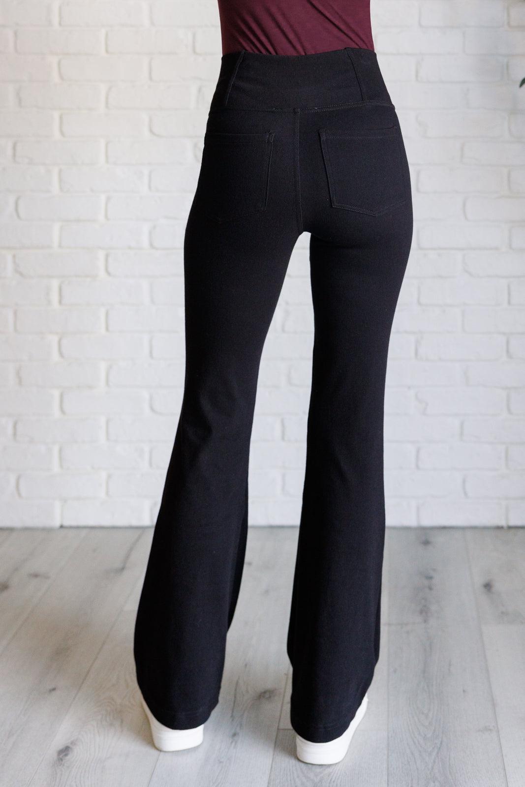 Magic Straight Pants in Hunter Green Product Image