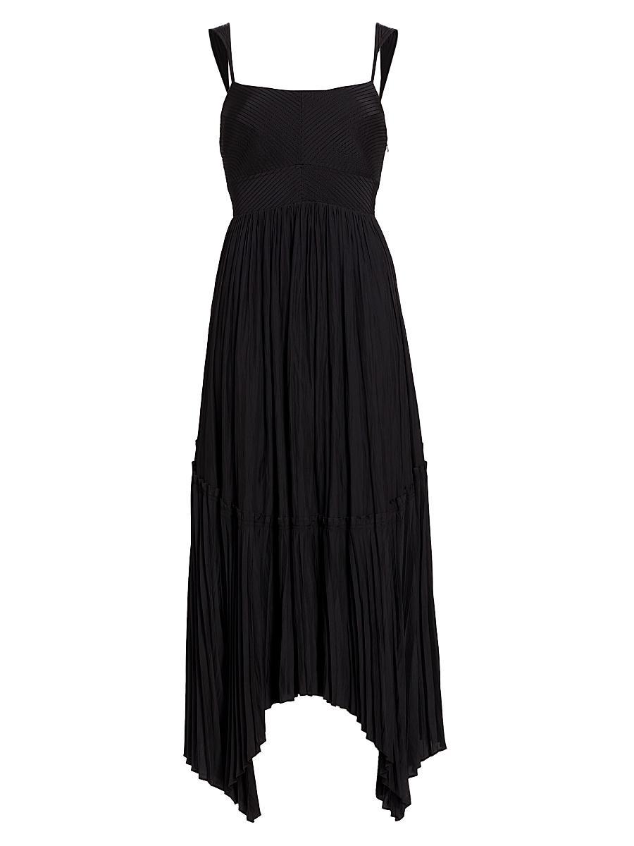Womens August Pleated Maxi Dress Product Image