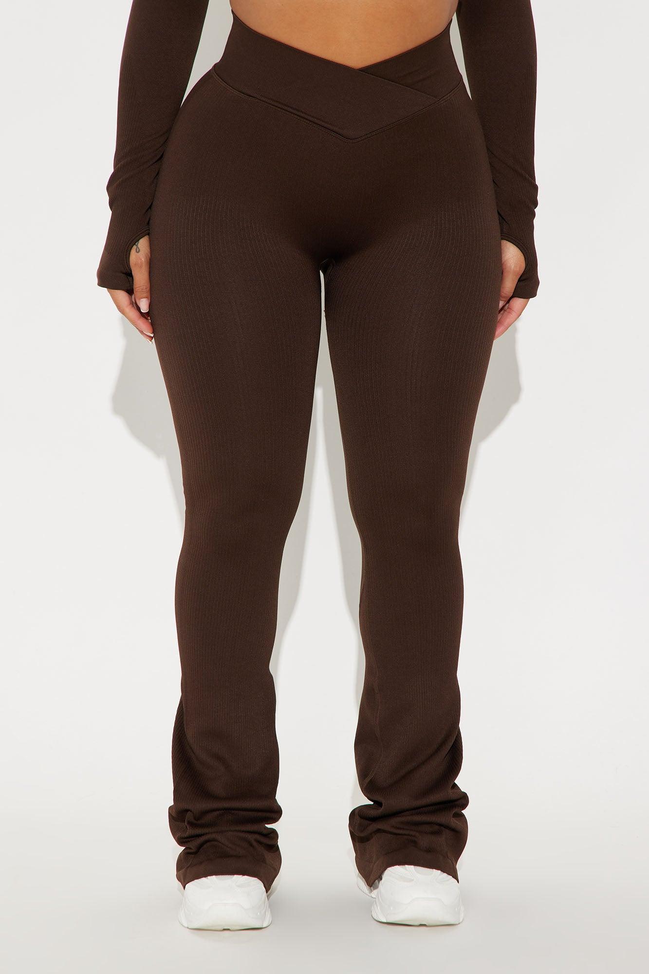 Always Energized Active Yoga Pant - Chocolate Product Image