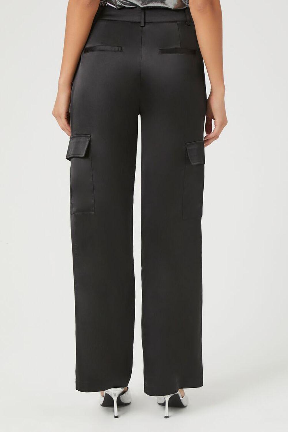 Satin Cargo Pants | Forever 21 Product Image