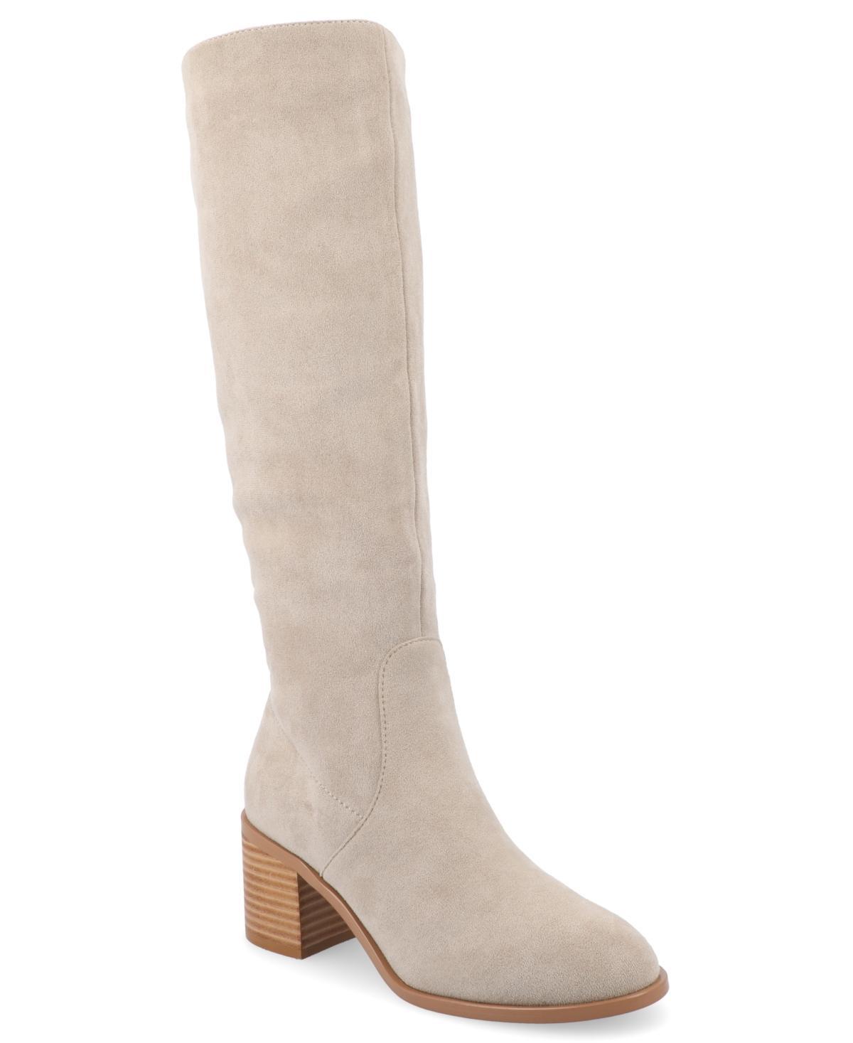 Journee Tru Comfort Foam™ Women's Romilly Calf Boots, Size: 6.5, Black Product Image