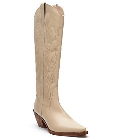 Matisse Agency Leather Tall Western Boots Product Image