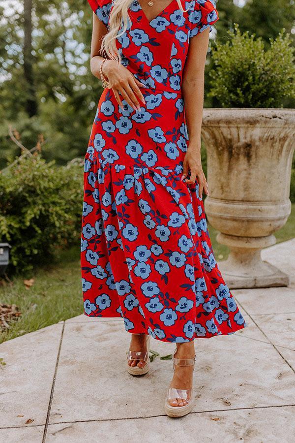 Touch My Soul Floral Maxi Skirt Product Image