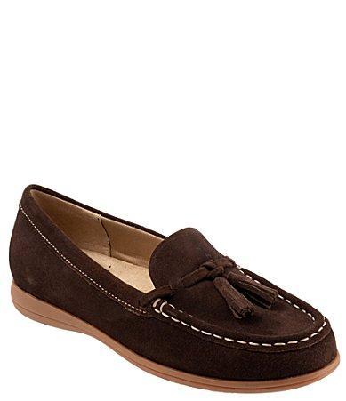 Trotters Dawson Suede Tassel Loafers Product Image