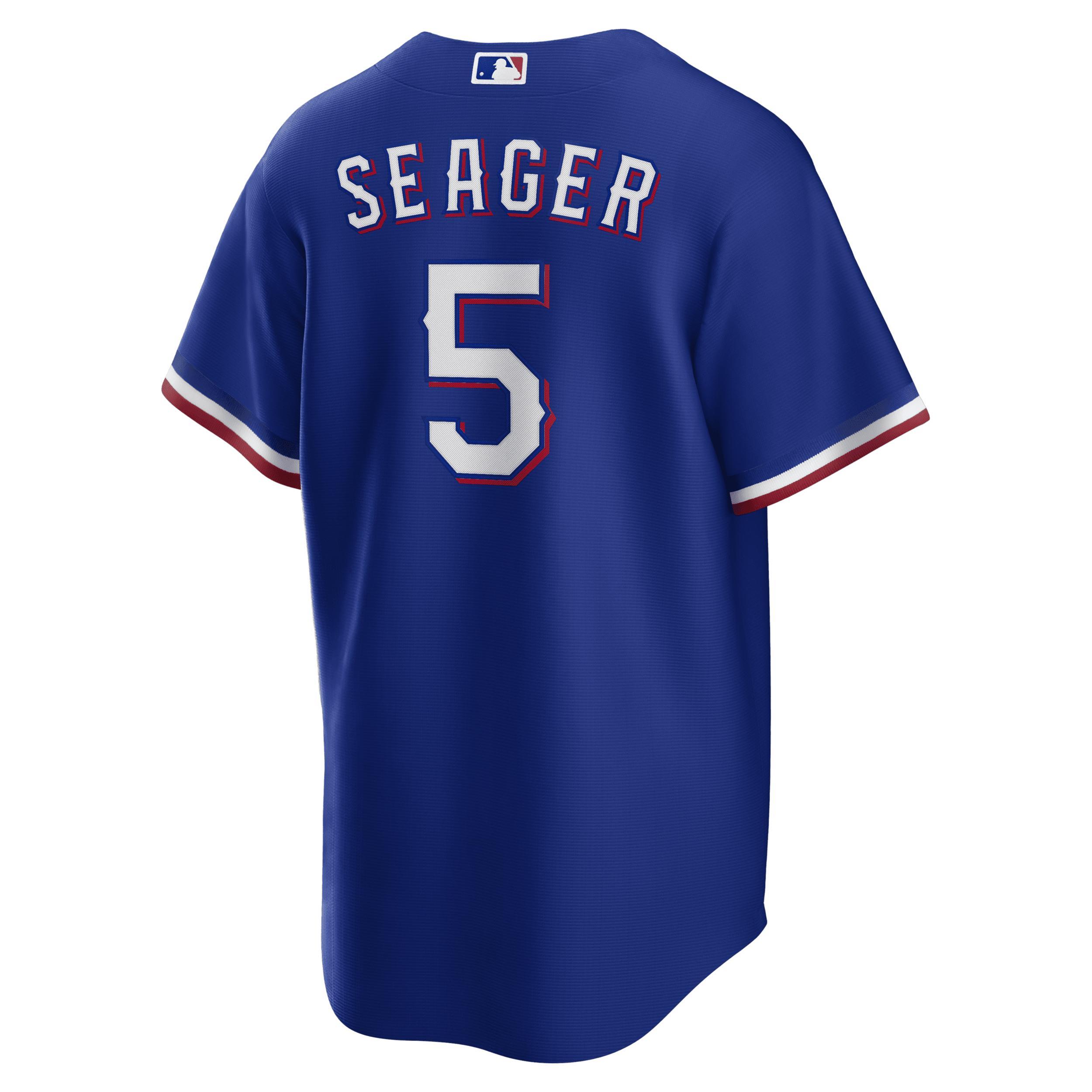 Nike Men's MLB Texas Rangers (Corey Seager) Replica Baseball Jersey Product Image