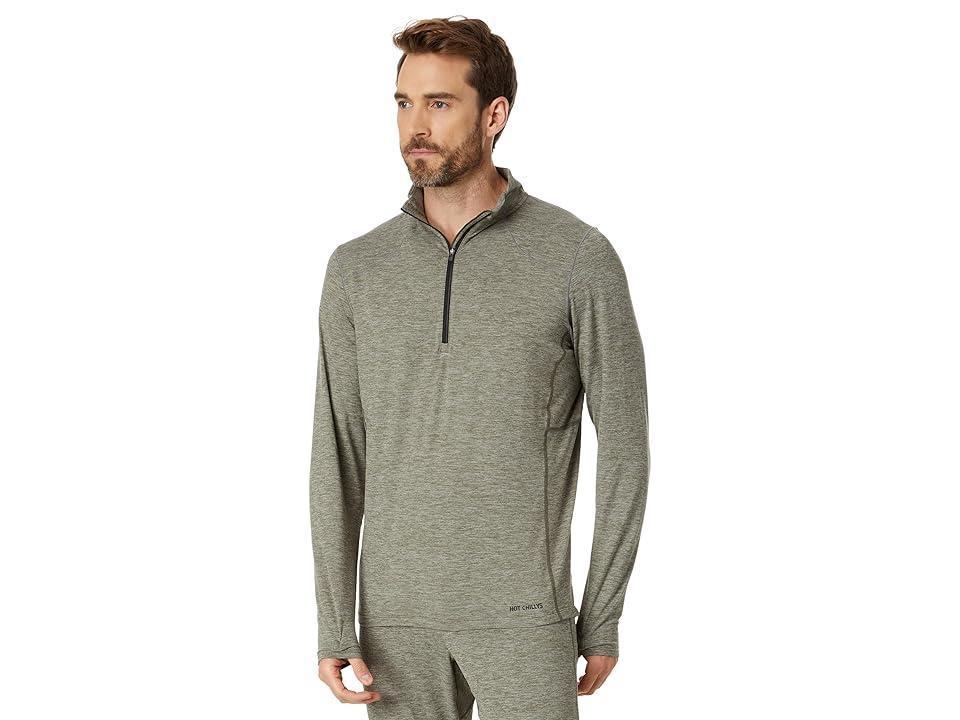 Hot Chillys Clima-Trek Zip-Tee Men's Clothing Product Image
