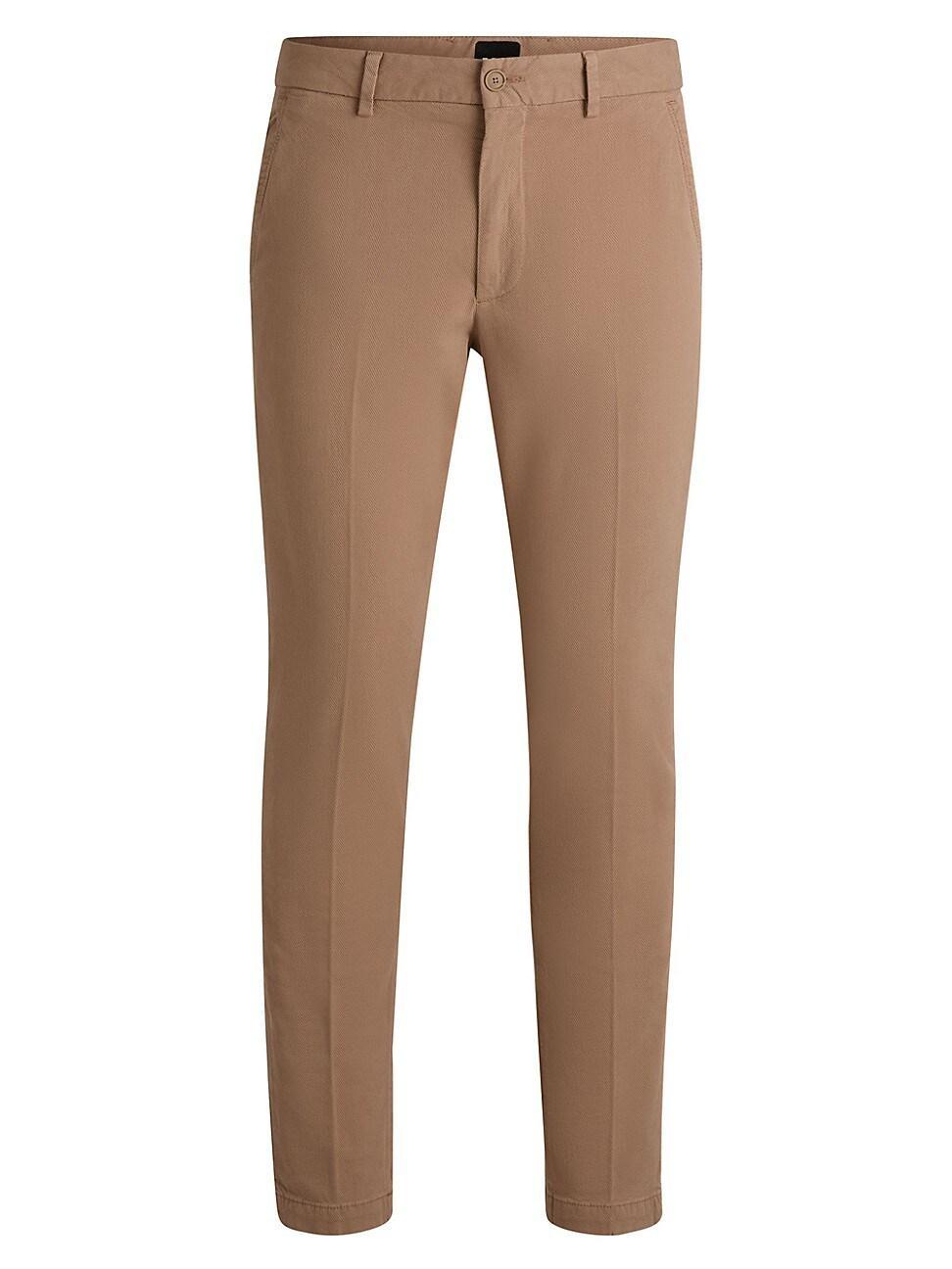 Mens Slim-Fit Trousers Product Image