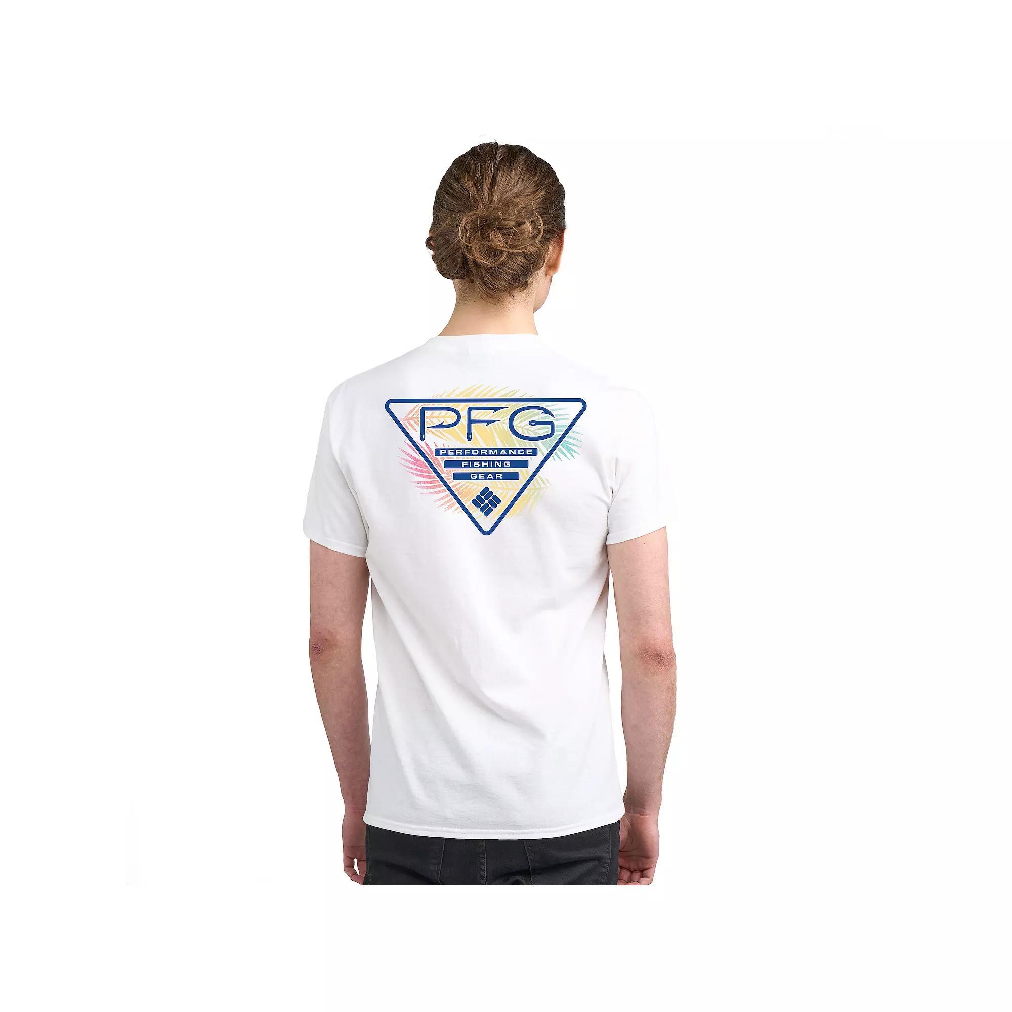 Mens Columbia PFG Performance Fishing Gear Short Sleeve Graphic Tee Product Image
