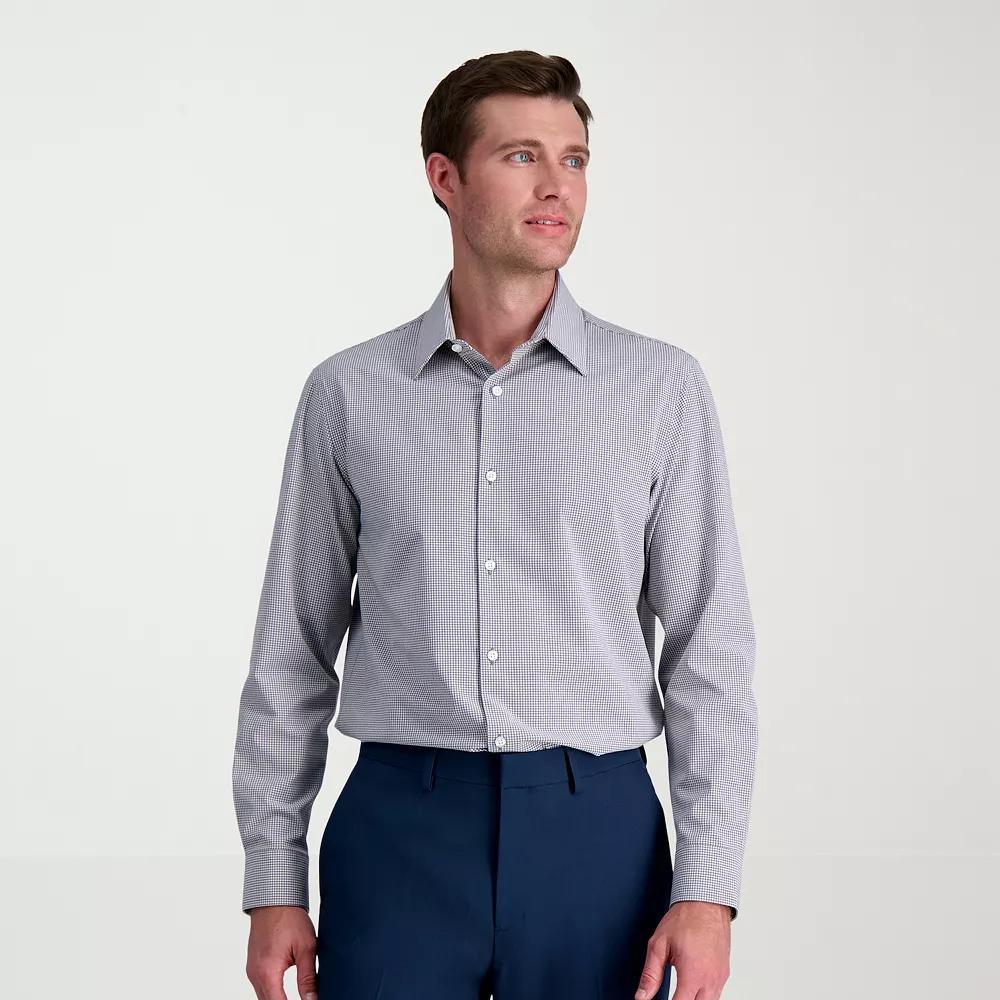 Mens Haggar Performance Classic Fit Dress Shirt Product Image