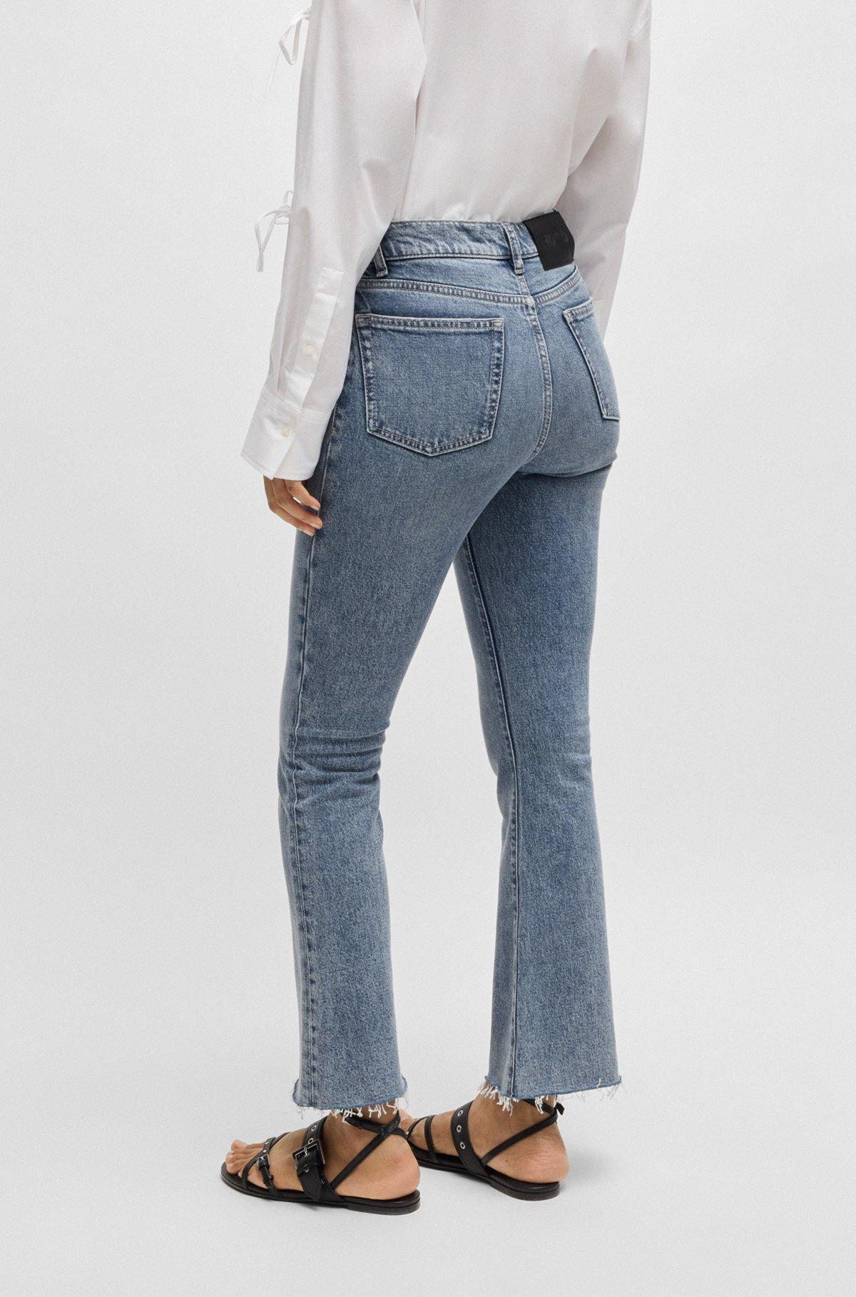 HUGO - Skinny-fit jeans in quartz-blue super-stretch denim - Blue Product Image