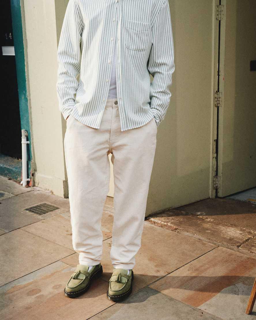 Adrian Tumbled Nubuck Leather Tassel Loafers Product Image