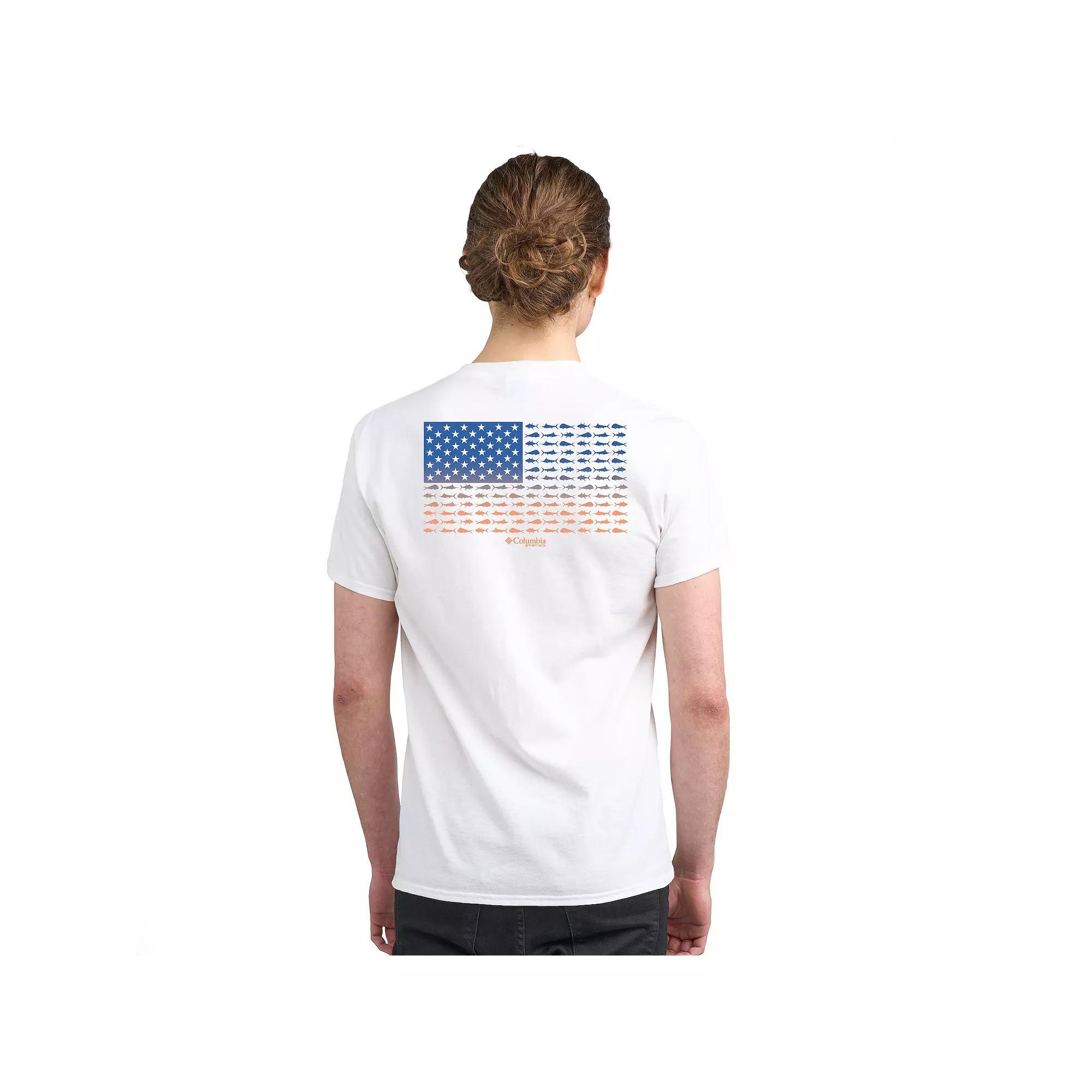 Mens Columbia PFG Short Sleeve Graphic Tee Product Image