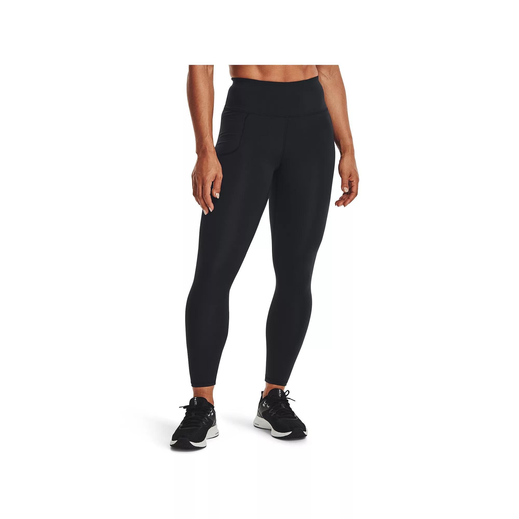 Plus Size Under Armour Motion Ankle Leggings, Women's, Size: 1XL, Black Product Image
