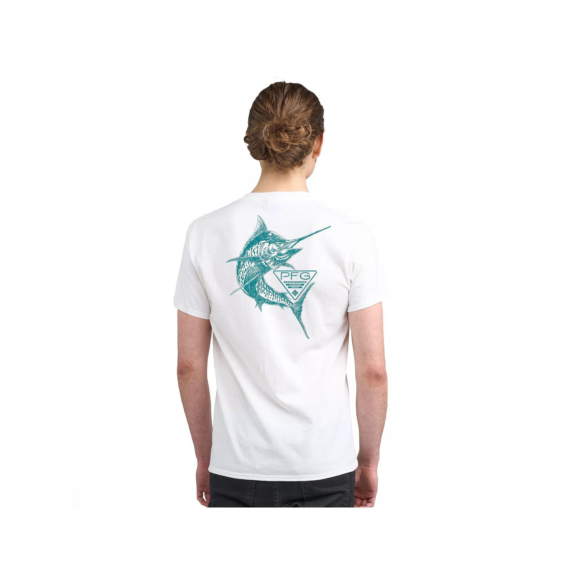 Mens Columbia PFG Short Sleeve Graphic Tee Product Image